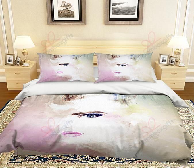 Beautiful Eyes Horse Printed Bedding Set Bedroom Decor beautiful eyes horse printed bedding set bedroom decor 2996