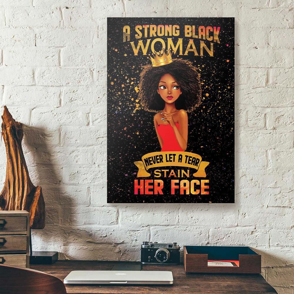 Besteship A Strong Black Women Canvas Prints - Wall Art Decor besteship a strong black women canvas prints wall art decor 3243