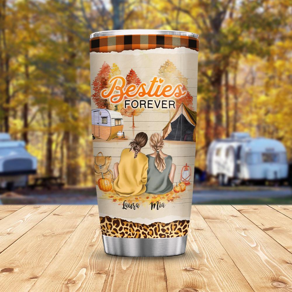 Besties Forever Camping BES Customized Stainless Steel Tumbler besties forever camping bes customized stainless steel tumbler 8996