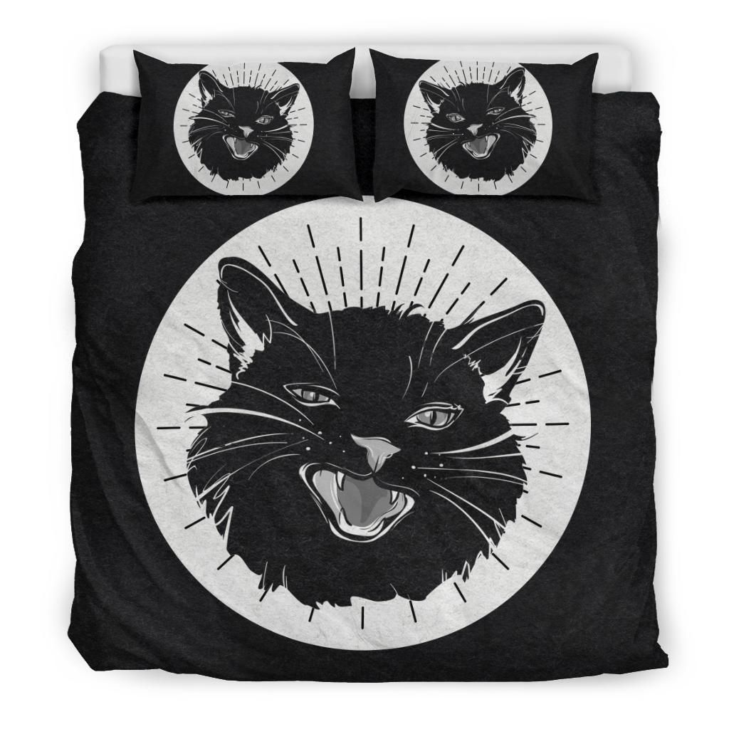 Black And White Grumpy Cat Bedding Set Bedroom Decor black and white grumpy cat bedding set bedroom decor 1427