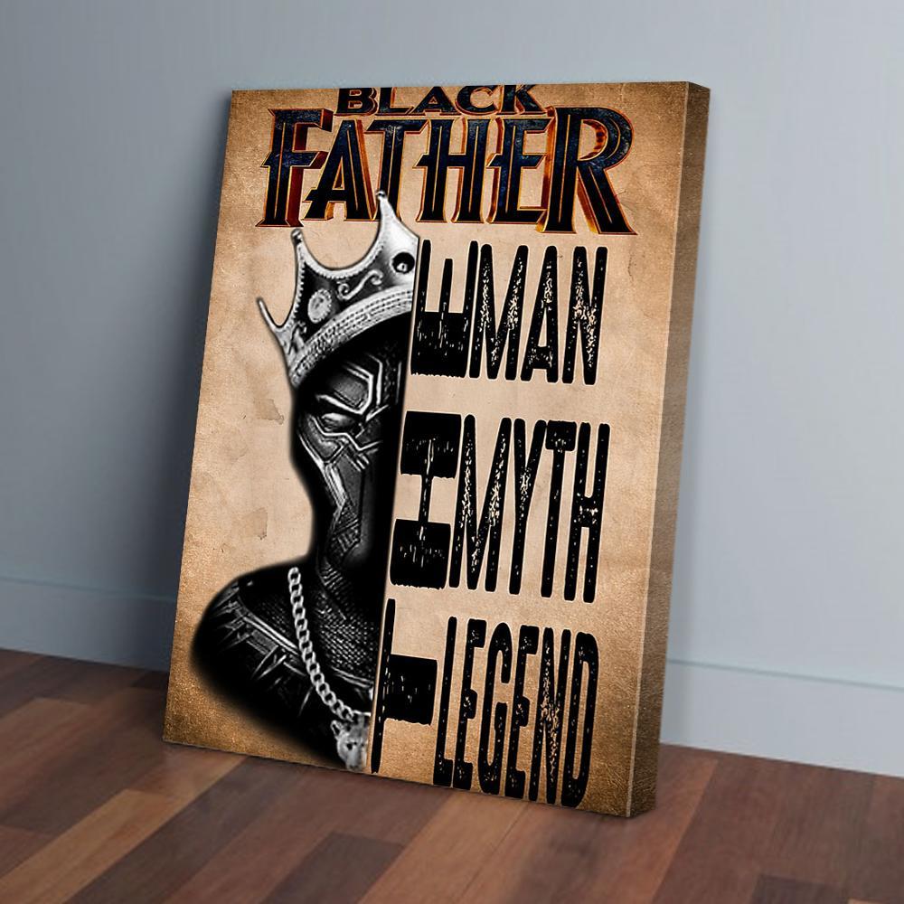 black father man myth legend canvas prints wall art decor 3347