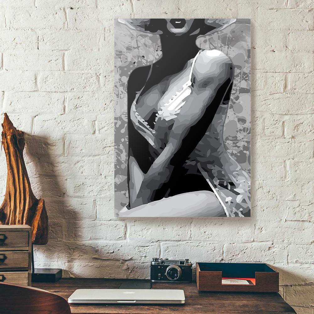 black girl beautiful canvas prints wall art decor 8095