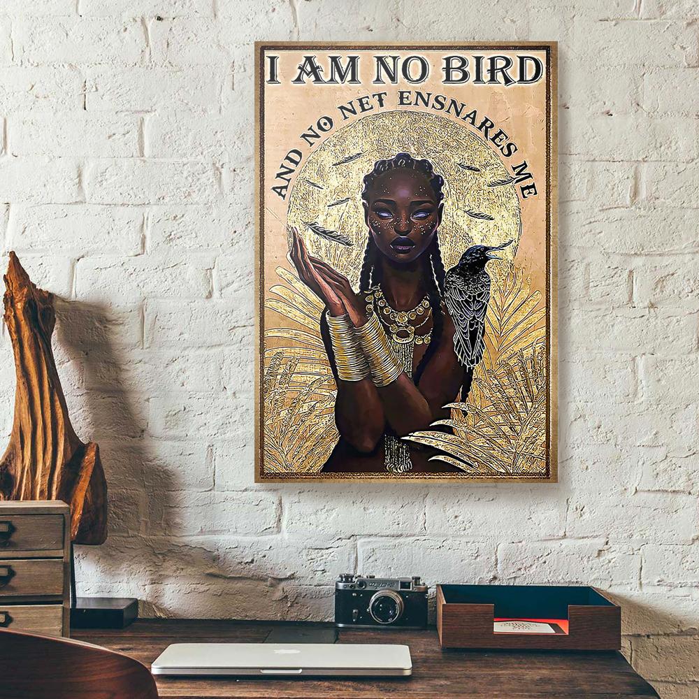 black girl canvas prints wall art decor 4960