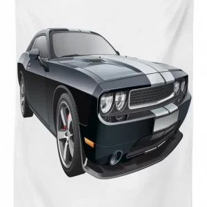 Black Modern Ride Design 3D Printed Tablecloth Table Decor 1 black modern ride design 3d printed tablecloth table decor 8063