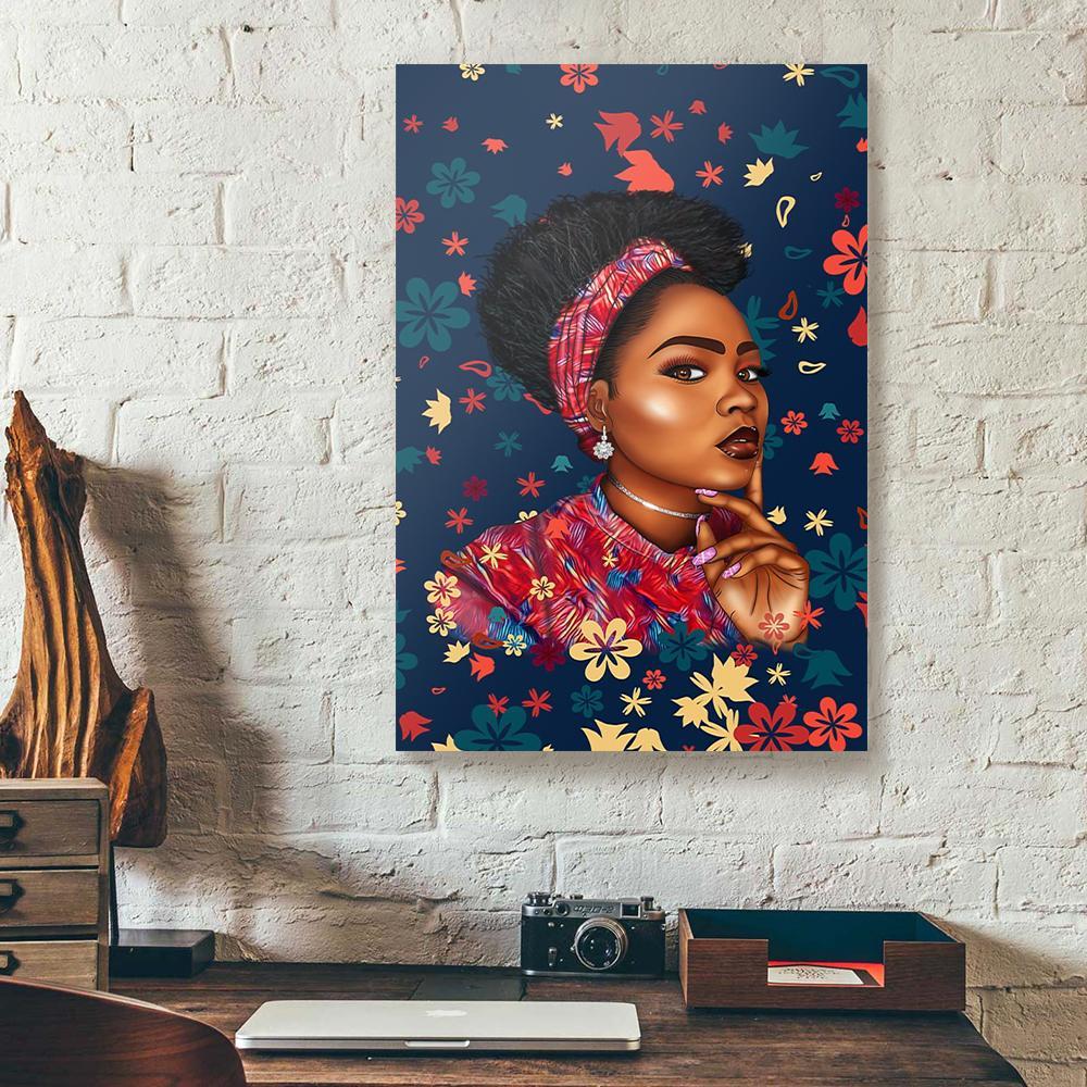 Black Women Art Canvas Prints - Wall Art Decor black women art canvas prints wall art decor 5475