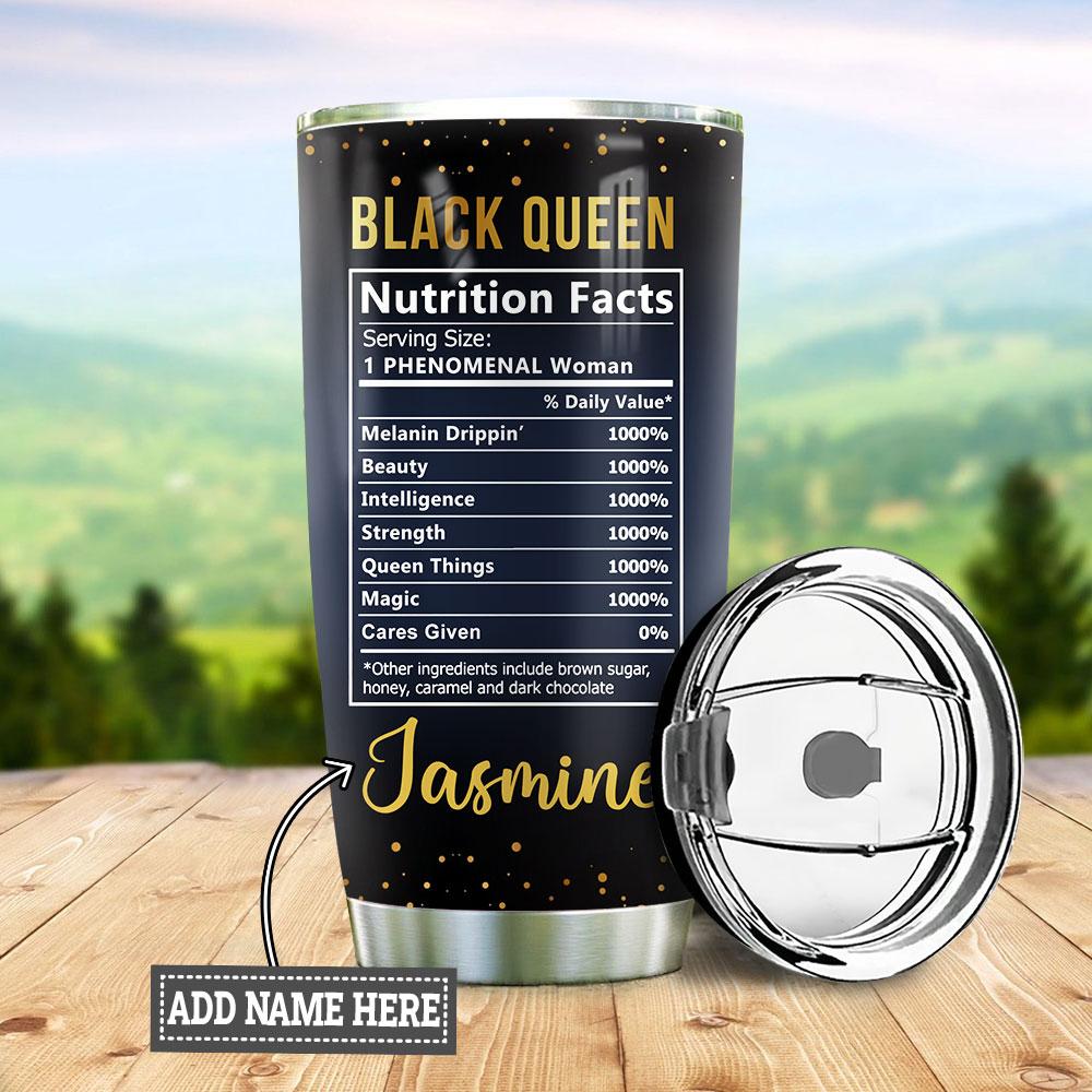 black women good taste nutrition facts personalized stainless steel tumbler 8552