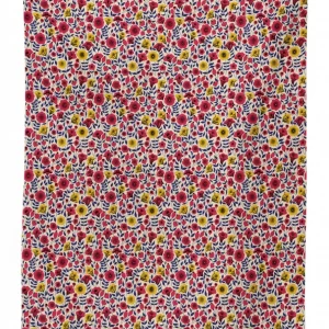 blooming botany flowers 3d printed tablecloth table decor 8363