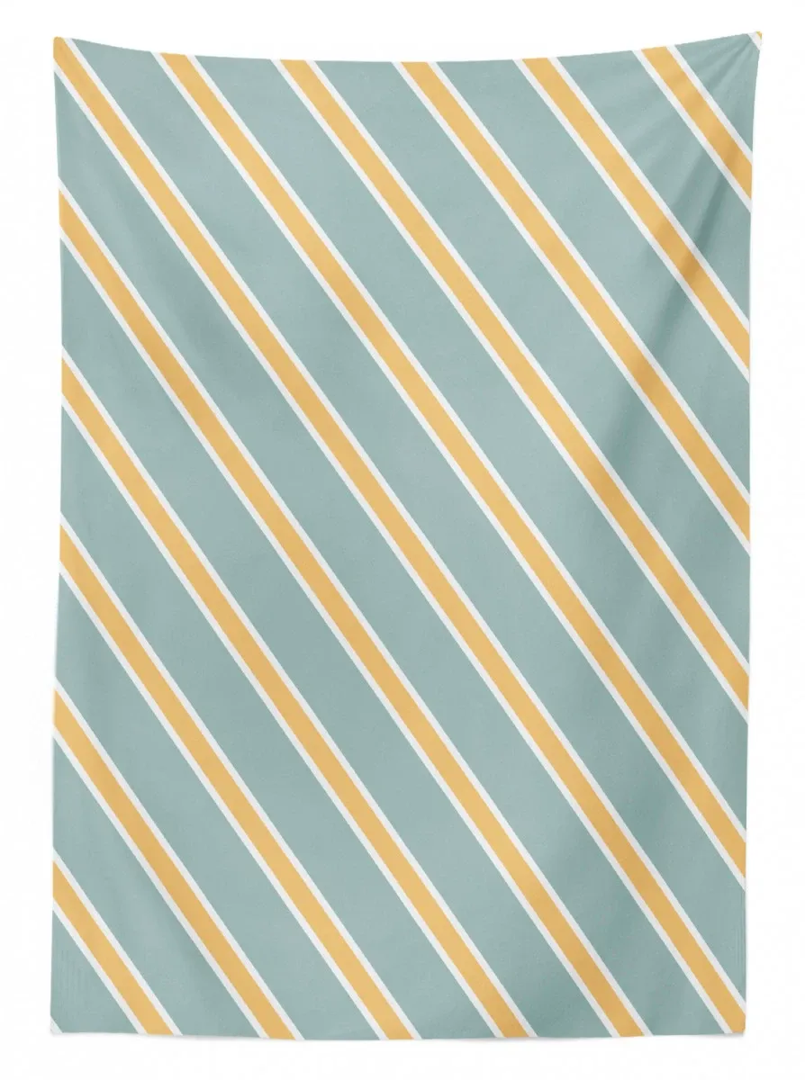 Bold Thin Stripes 3D Printed Tablecloth Table Decor bold thin stripes 3d printed tablecloth table decor 5426