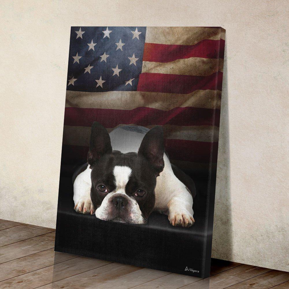Boston Terrier Canvas Prints - Wall Art Decor boston terrier canvas prints wall art decor 1116