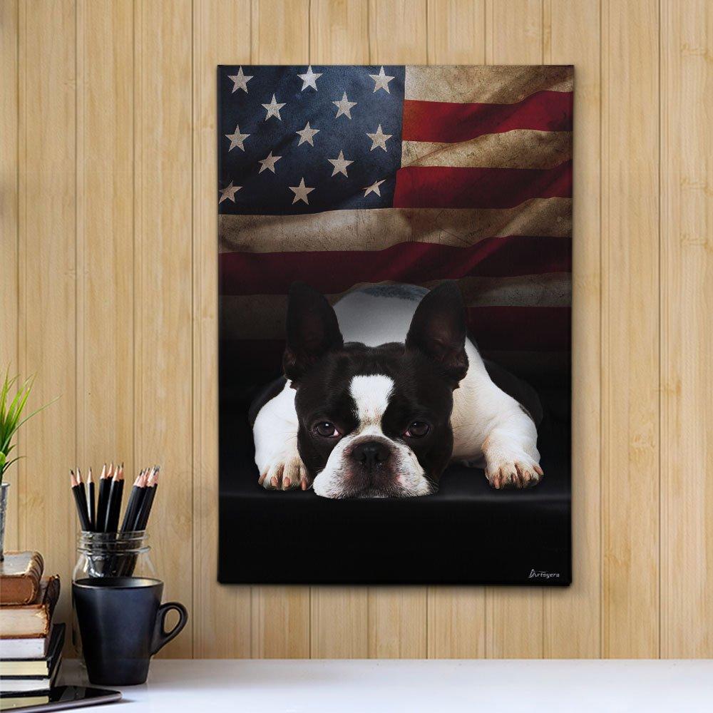 Boston Terrier Canvas Prints - Wall Art Decor boston terrier canvas prints wall art decor 6967
