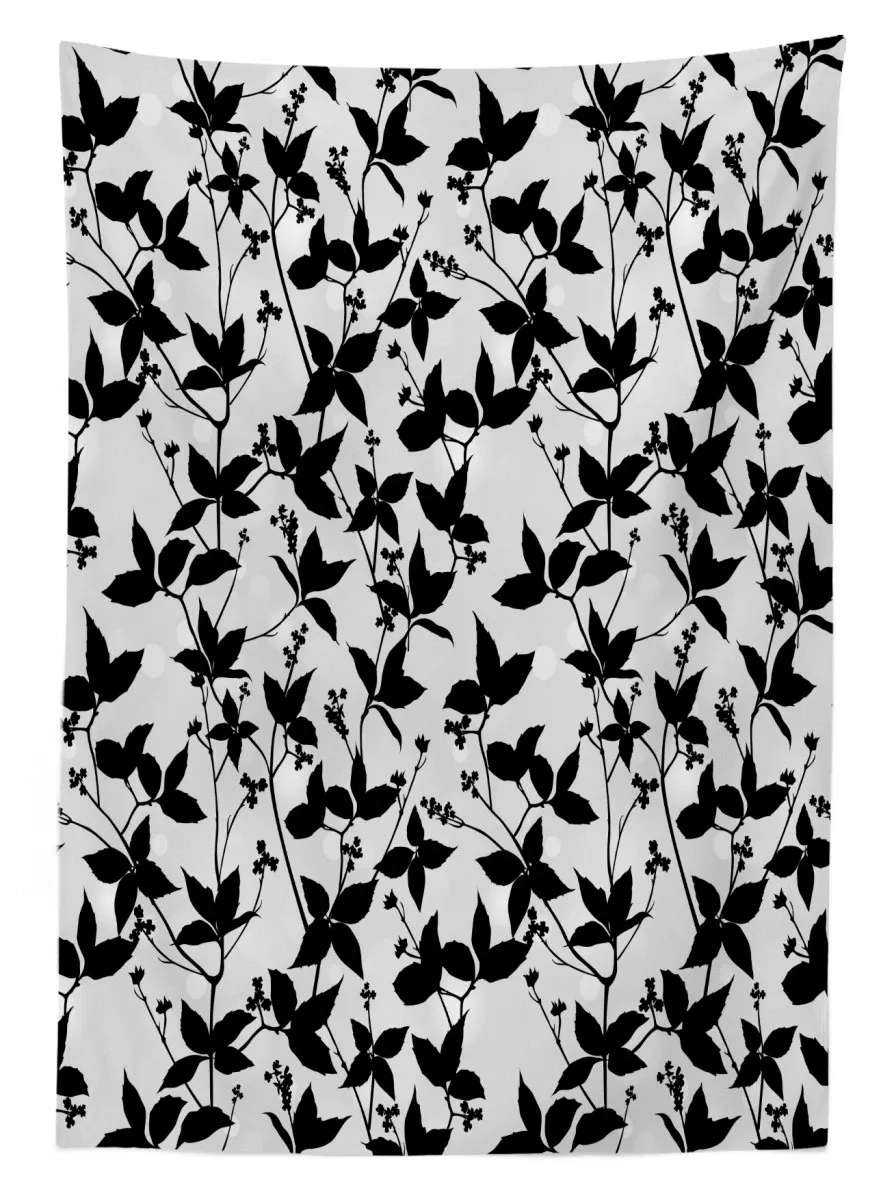 Branch And Leaf Garden 3D Printed Tablecloth Table Decor branch and leaf garden 3d printed tablecloth table decor 5232