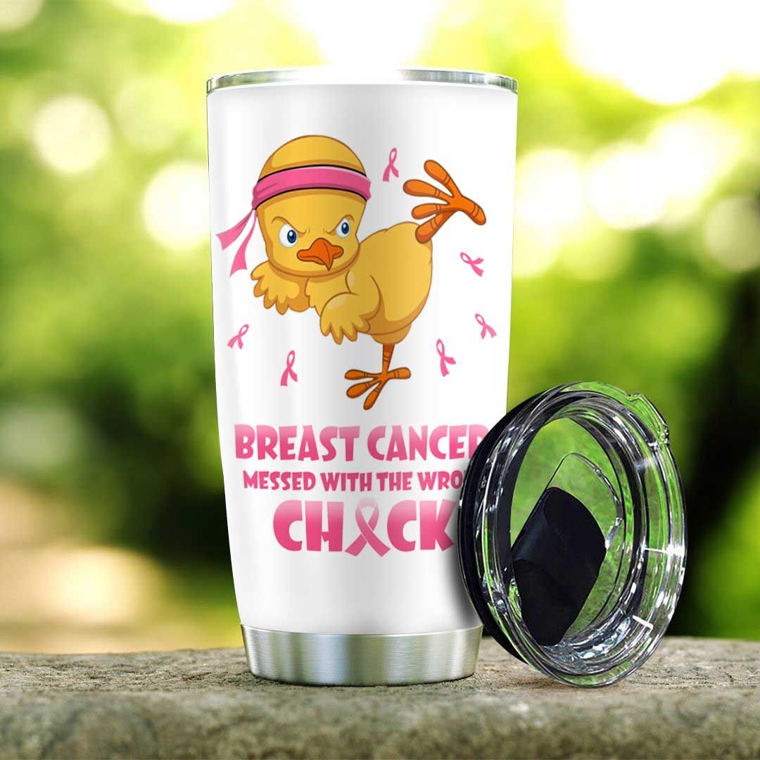 brc messed with wrong chick stainless steel tumbler 3282