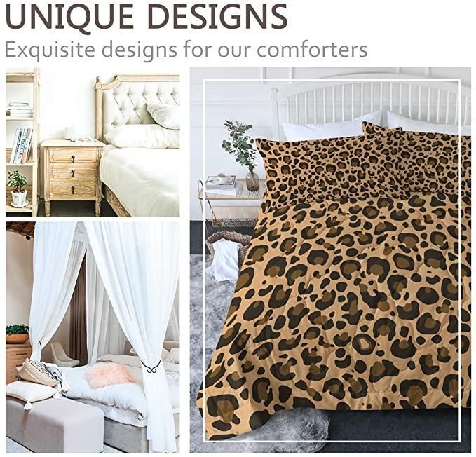 Brown Leopard Pelt Duvet Cover Bedding Set brown leopard pelt duvet cover bedding set 1986