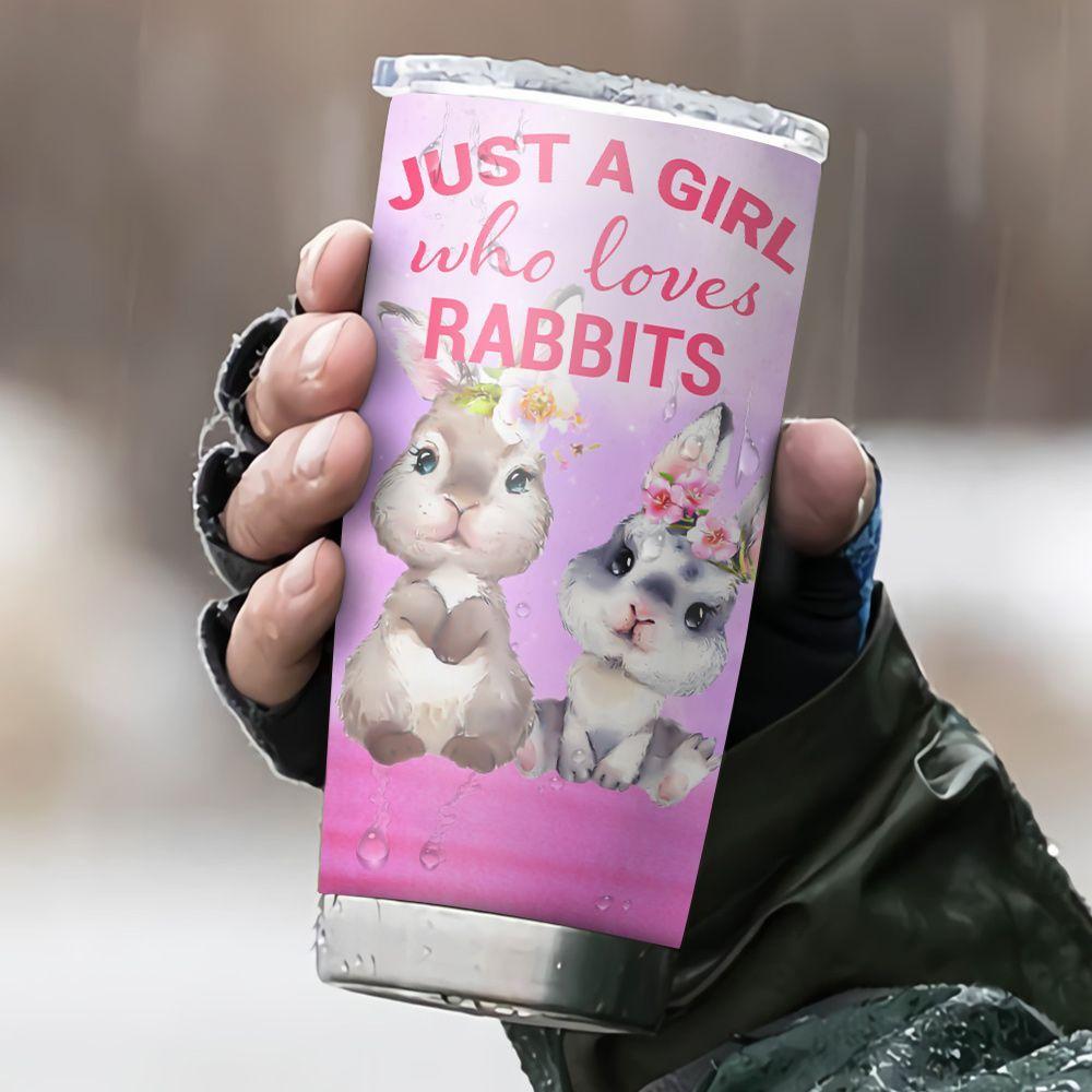 Bunny Personalized Stainless Steel Tumbler bunny personalized stainless steel tumbler 3090