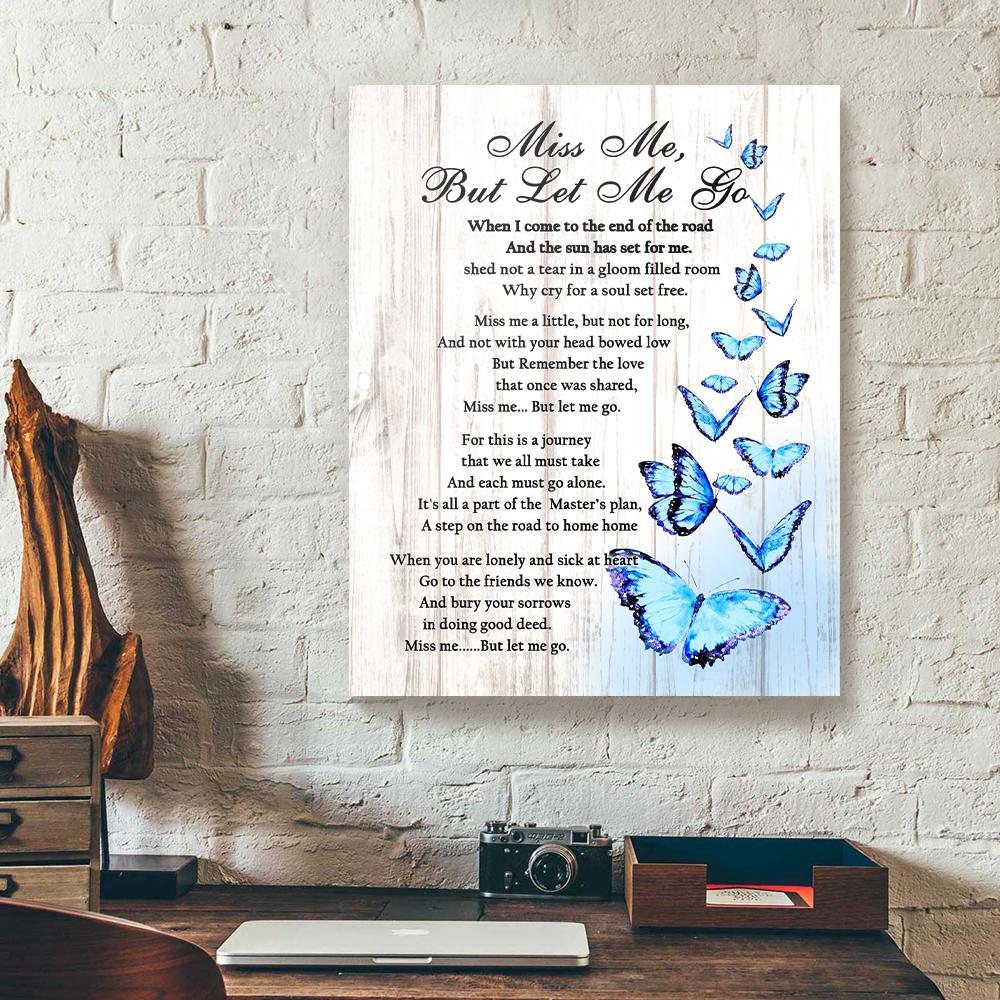 butterfly canvas prints wall art decor 8563