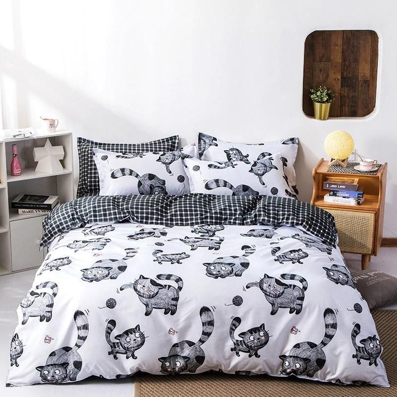Butterfly Cartoon Pattern Duvet Cover Bedding Set butterfly cartoon pattern duvet cover bedding set 8152