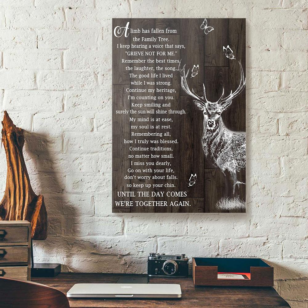 Butterfly Deer Canvas Prints - Wall Art Decor butterfly deer canvas prints wall art decor 5388