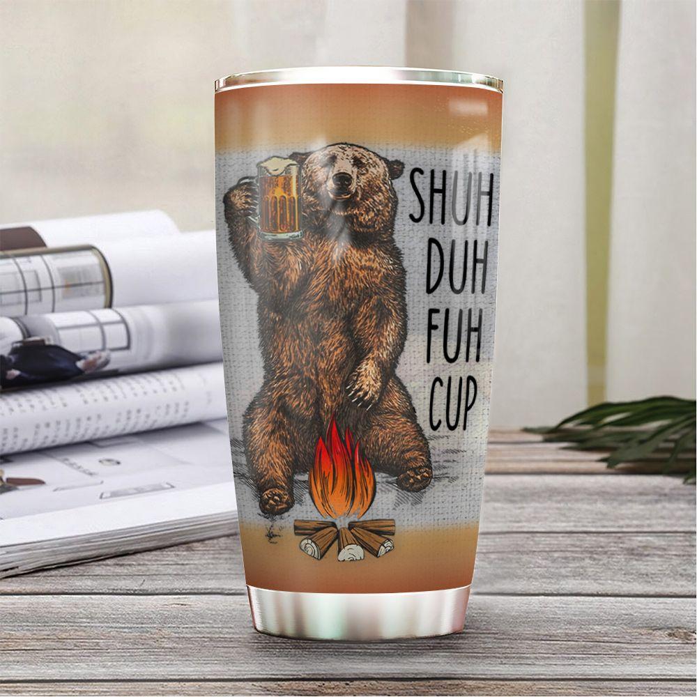 camping personalized stainless steel tumbler 4067