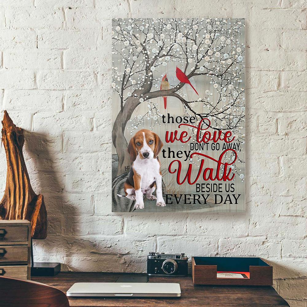 cardinal beagle canvas prints wall art decor 8230