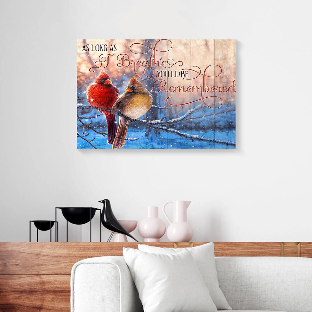 Cardinal Love Canvas Prints - Wall Art Decor cardinal love canvas prints wall art decor 2726