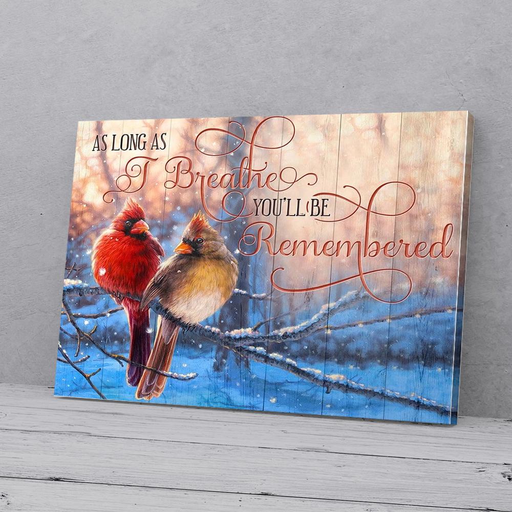 Cardinal Love Canvas Prints - Wall Art Decor cardinal love canvas prints wall art decor 7223