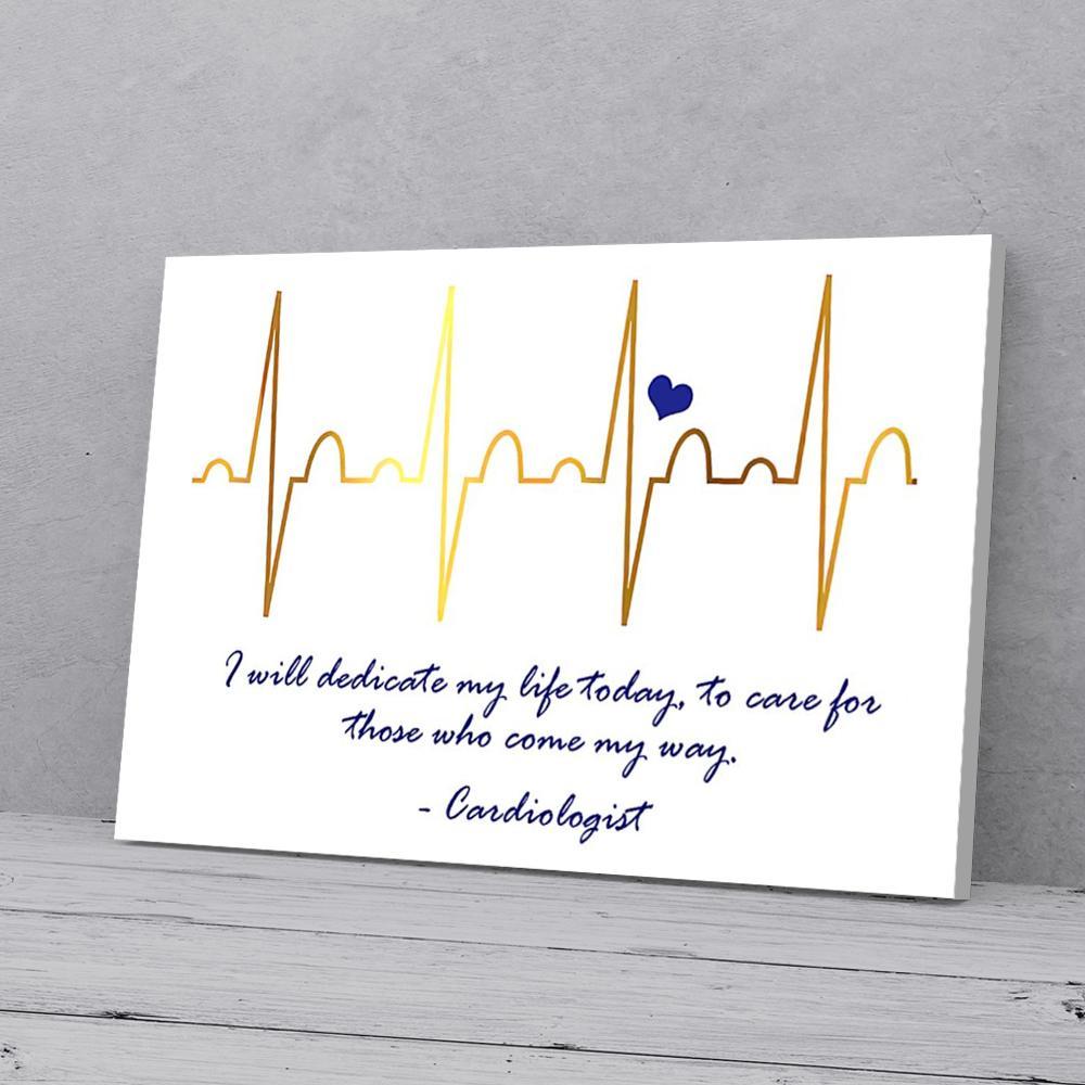 Cardiologist Dedication Canvas Prints - Wall Art Decor cardiologist dedication canvas prints wall art decor 3952