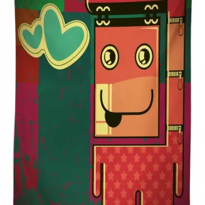 caricature monster grungy 3d printed tablecloth table decor 7512