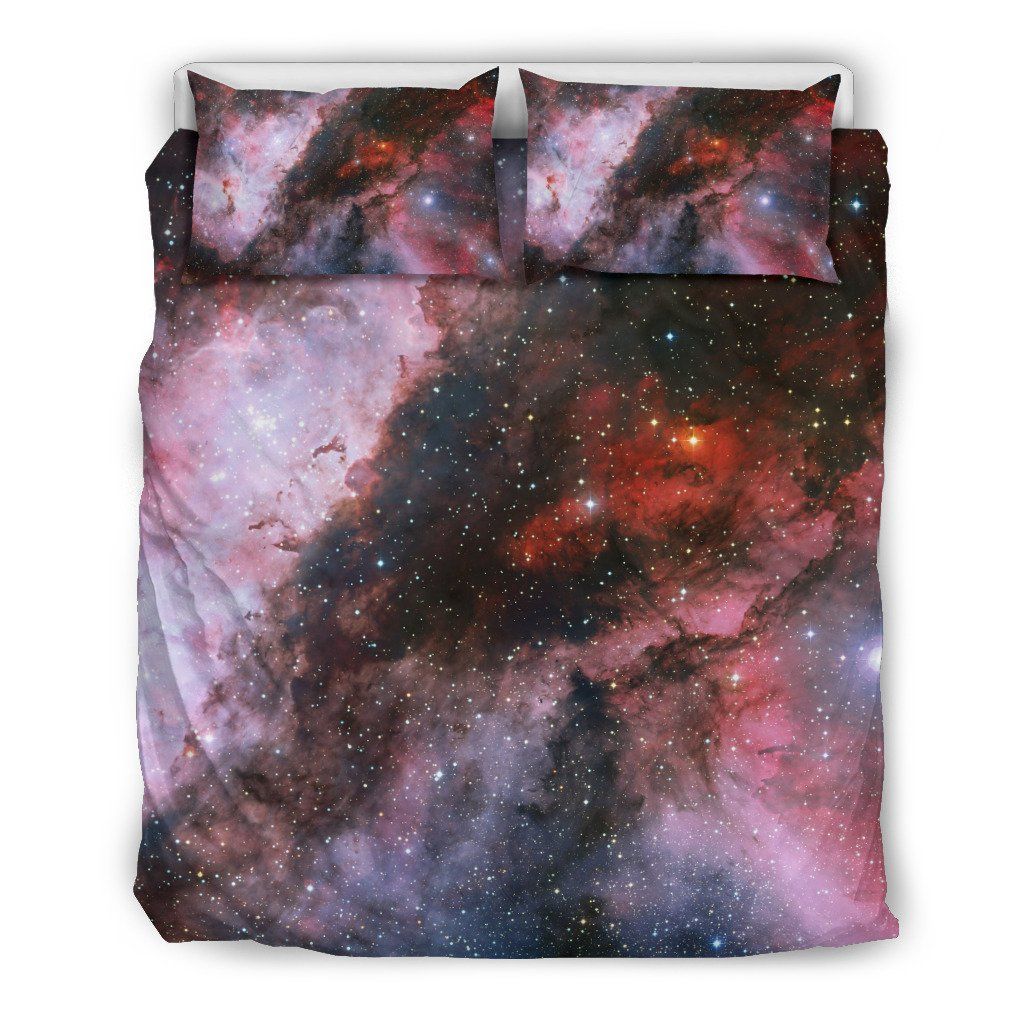 carina nebula universe printed bedding set bedroom decor 1195