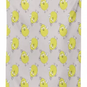 cartoon hipster 3d printed tablecloth table decor 8800