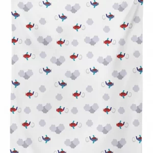 Cartoon Planes In Sky 3D Printed Tablecloth Table Decor 1 cartoon planes in sky 3d printed tablecloth table decor 3754
