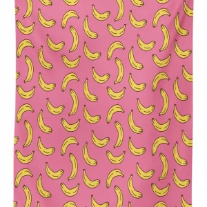 Cartoon Style Bananas 3D Printed Tablecloth Table Decor 1 cartoon style bananas 3d printed tablecloth table decor 3094