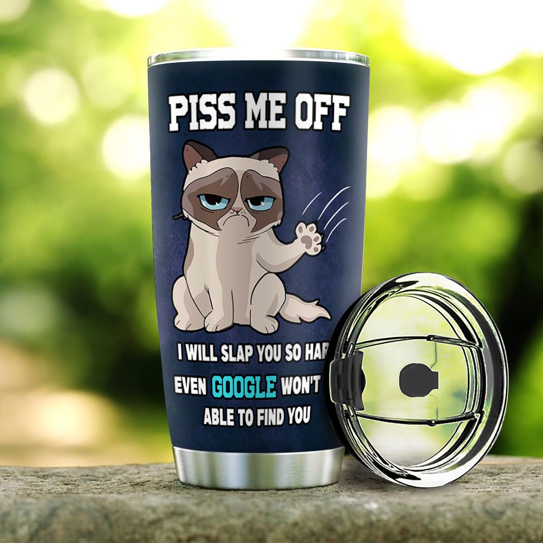 Cat Personalized Stainless Steel Tumbler cat personalized stainless steel tumbler 2173