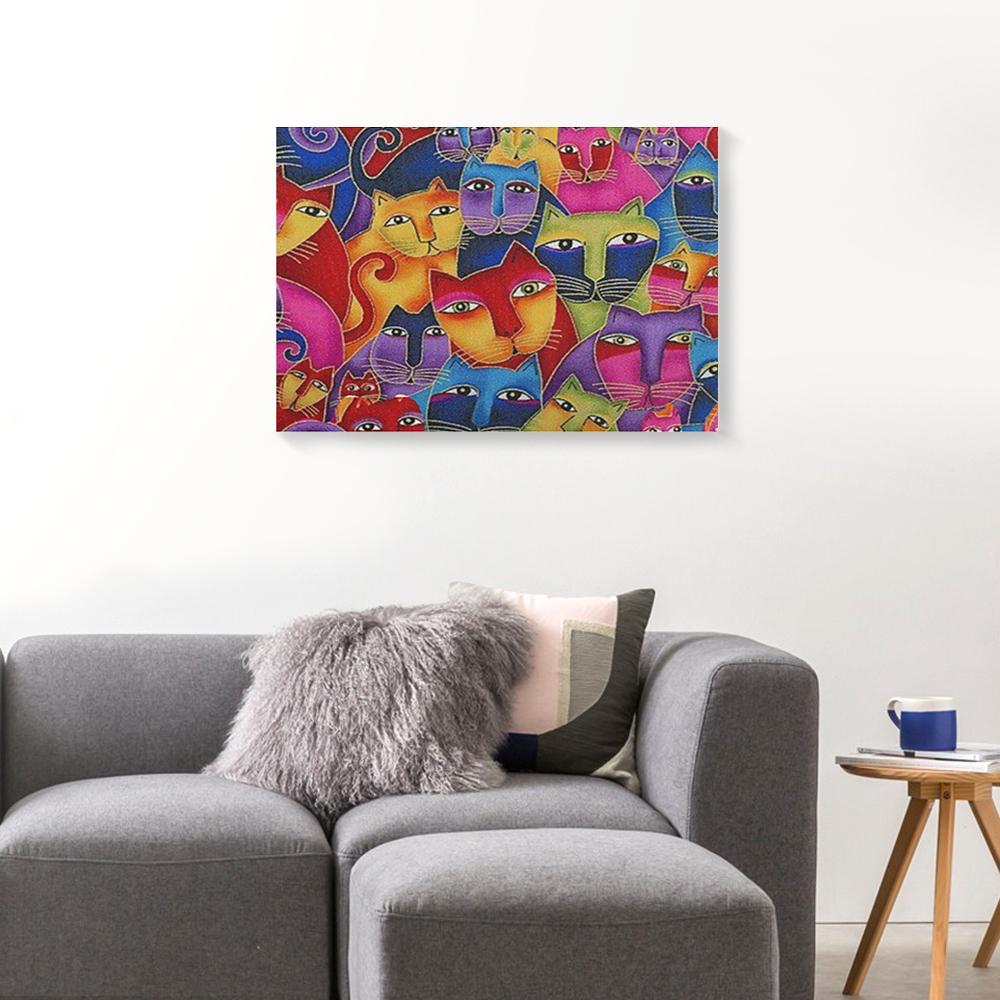 Cats Art Canvas Prints - Wall Art Decor cats art canvas prints wall art decor 8639