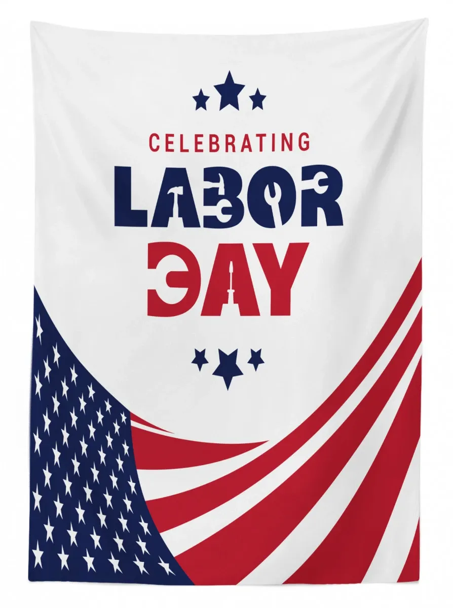 celebrating labor day 3d printed tablecloth table decor 7761