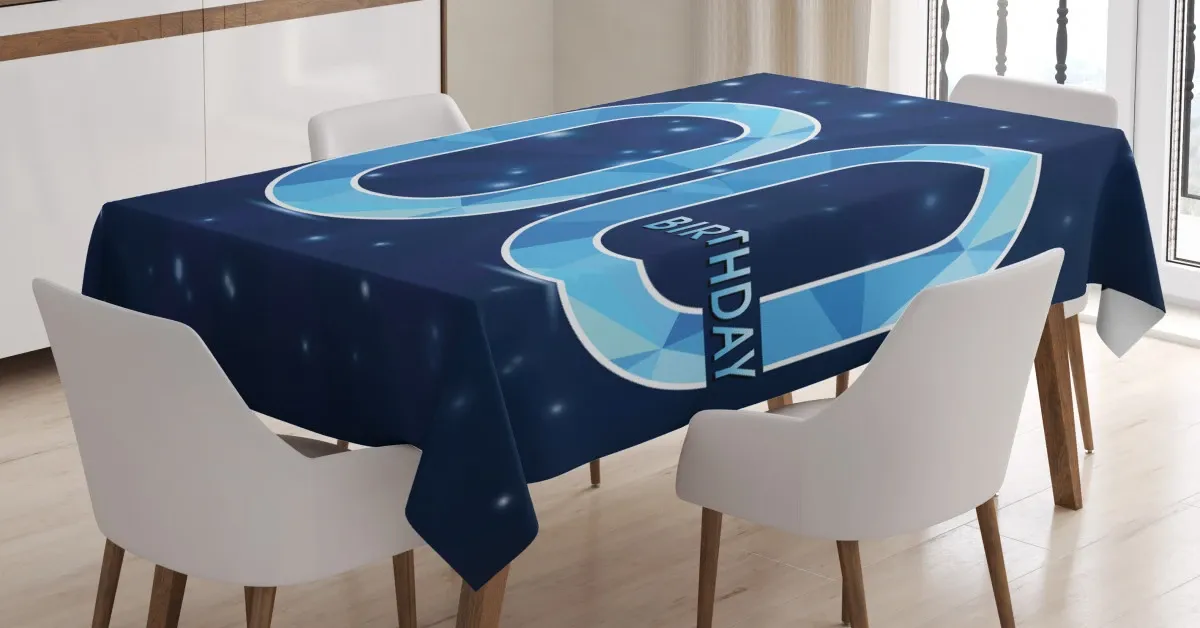 century grandparents 3d printed tablecloth table decor 6975