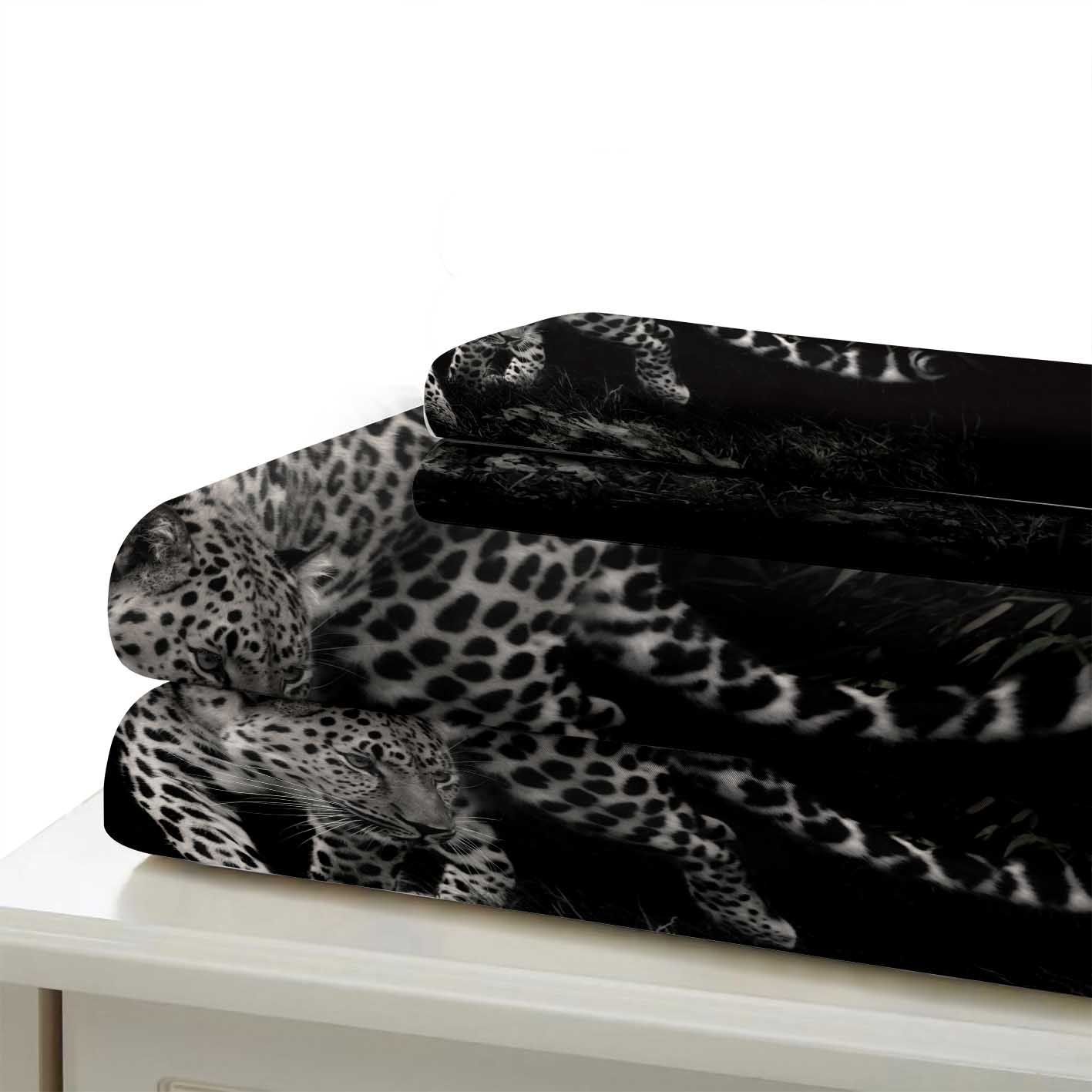 Cheetah Wild And Free Printed Bedding Set Bedroom Decor cheetah wild and free printed bedding set bedroom decor 4654