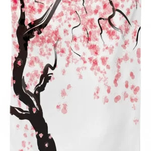 cherry blossom tree 3d printed tablecloth table decor 8497