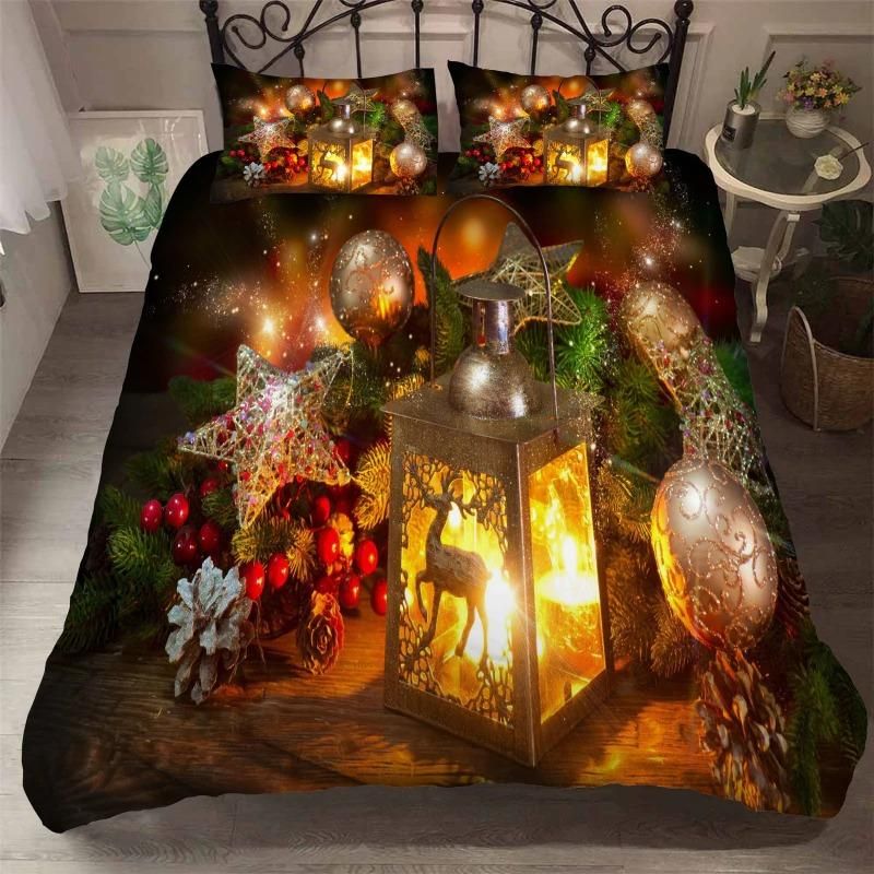 christmas balloon duvet cover bedding set new years gift for kids 5392