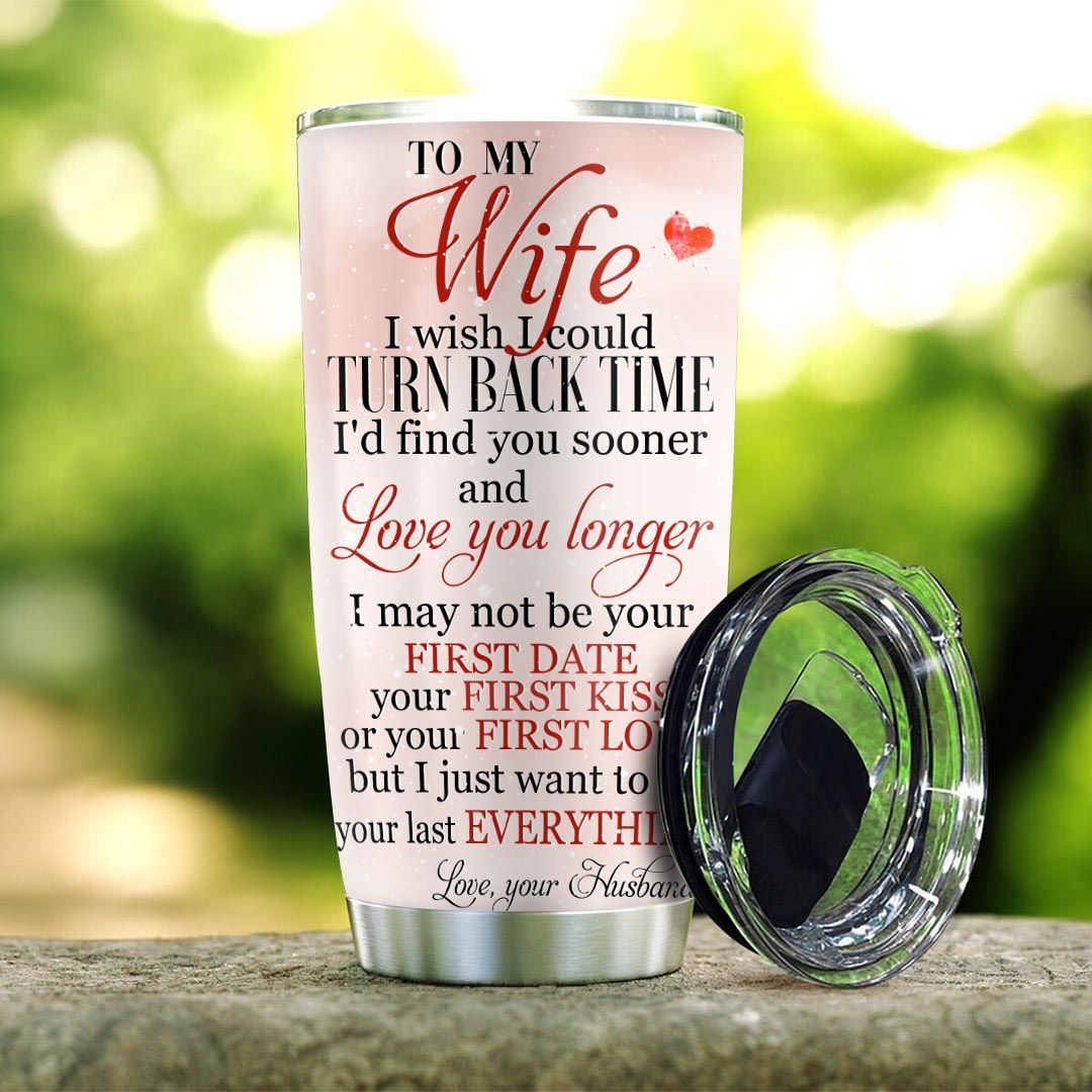 Christmas Tomte Gnomes To My Wife Stainless Steel Tumbler christmas tomte gnomes to my wife stainless steel tumbler 8928