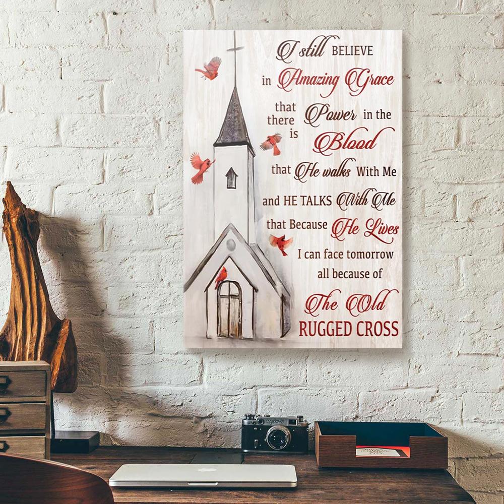 church cardinal canvas prints wall art decor 1313