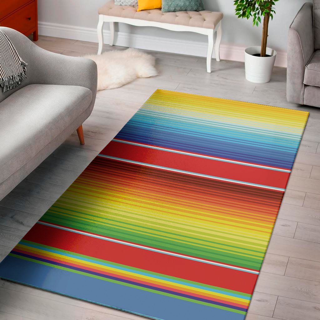 Cinco De Mayo Mexican Pattern Print Area Rug Floor Decor