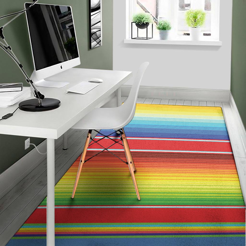 Cinco De Mayo Mexican Pattern Print Area Rug Floor Decor