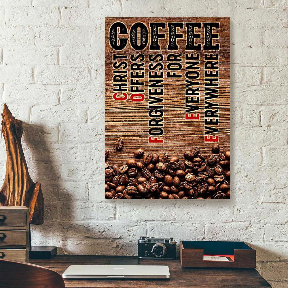 coffee canvas prints wall art decor 4910