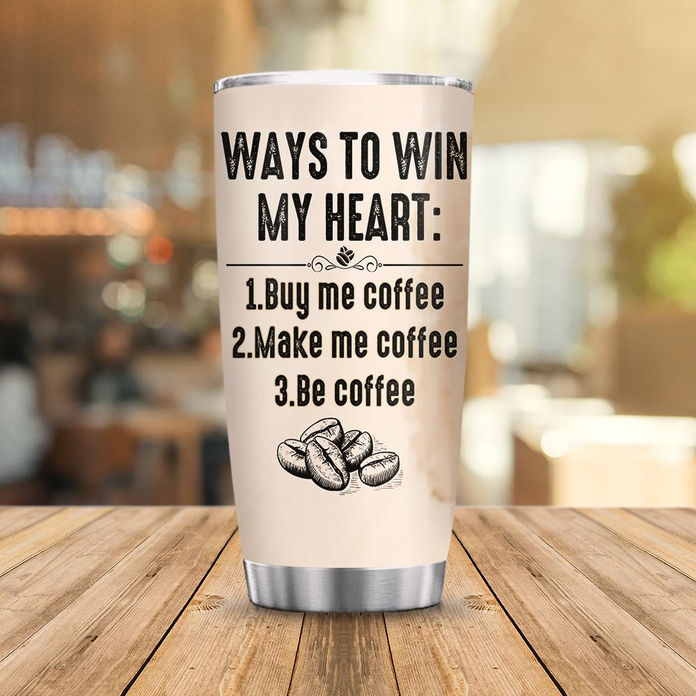 Coffeeholic Stainless Steel Tumbler coffeeholic stainless steel tumbler 3104