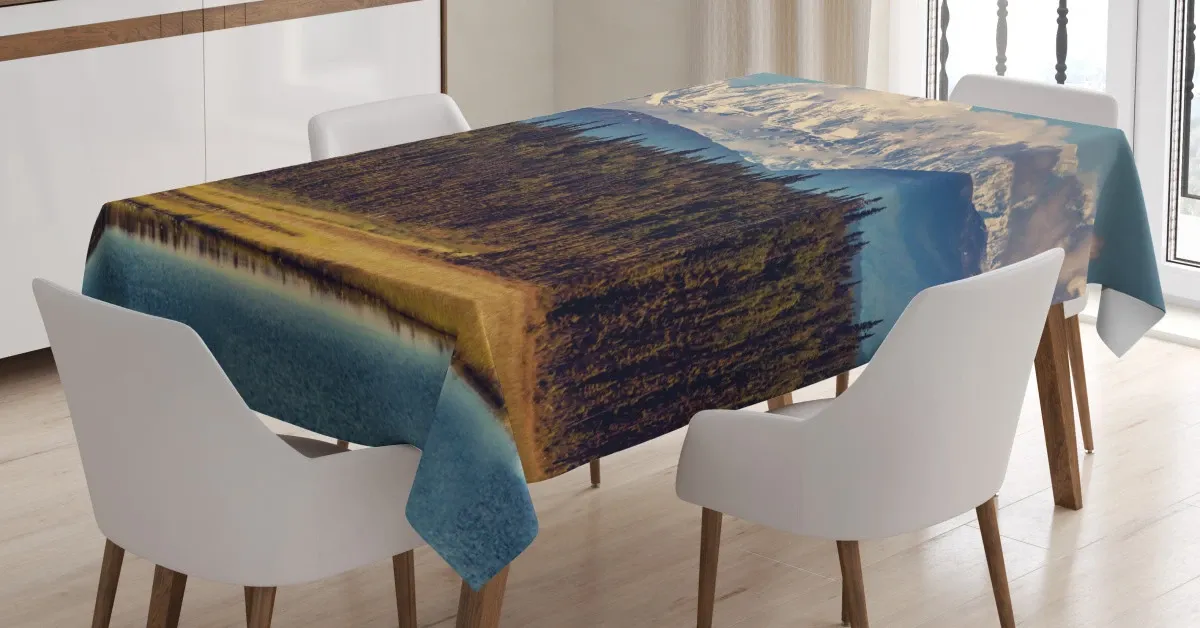 colorful north summer 3d printed tablecloth table decor 2808