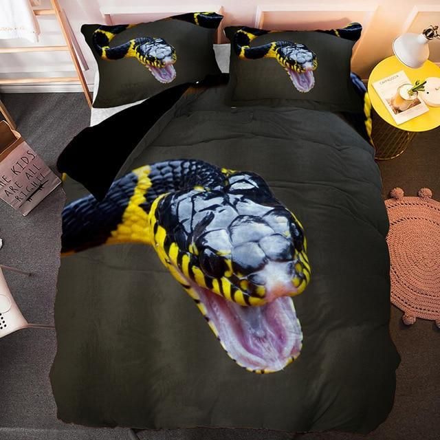 Colorful Snake Duvet Cover Bedding Set colorful snake duvet cover bedding set 4771