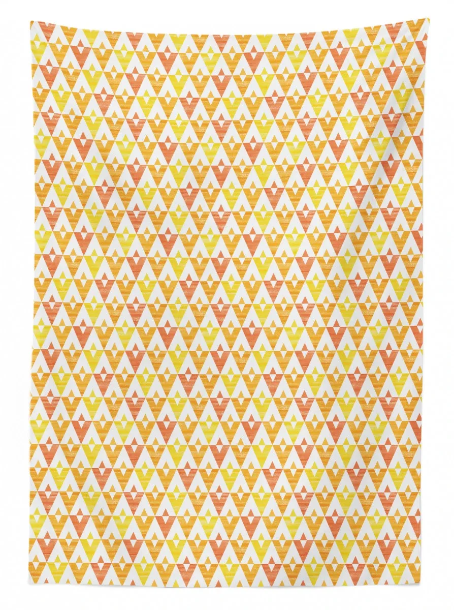 composition of triangles 3d printed tablecloth table decor 4831