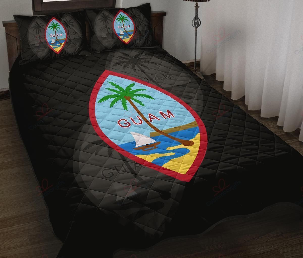cool guam polynesian printed bedding set bedroom decor 8029