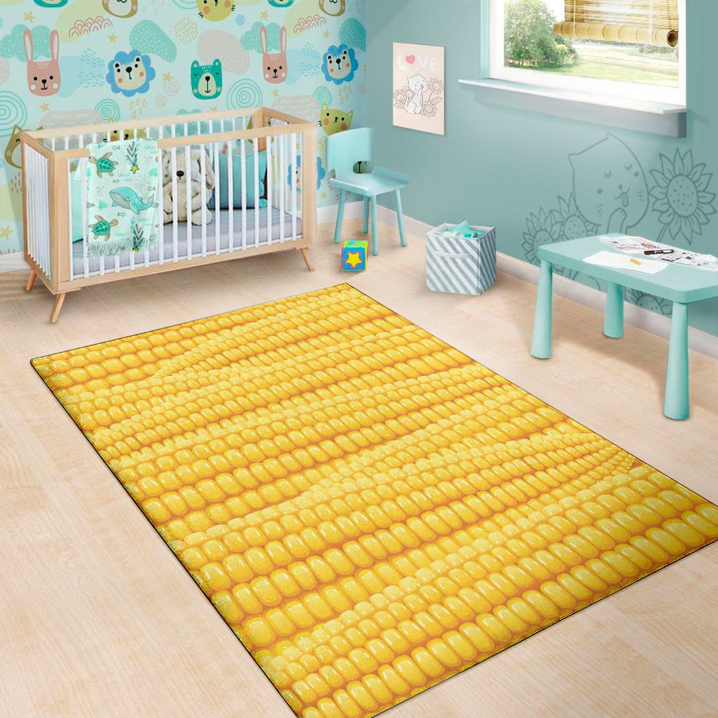 Corn Pattern Print Area Rug Floor Decor corn pattern print area rug floor decor 5727