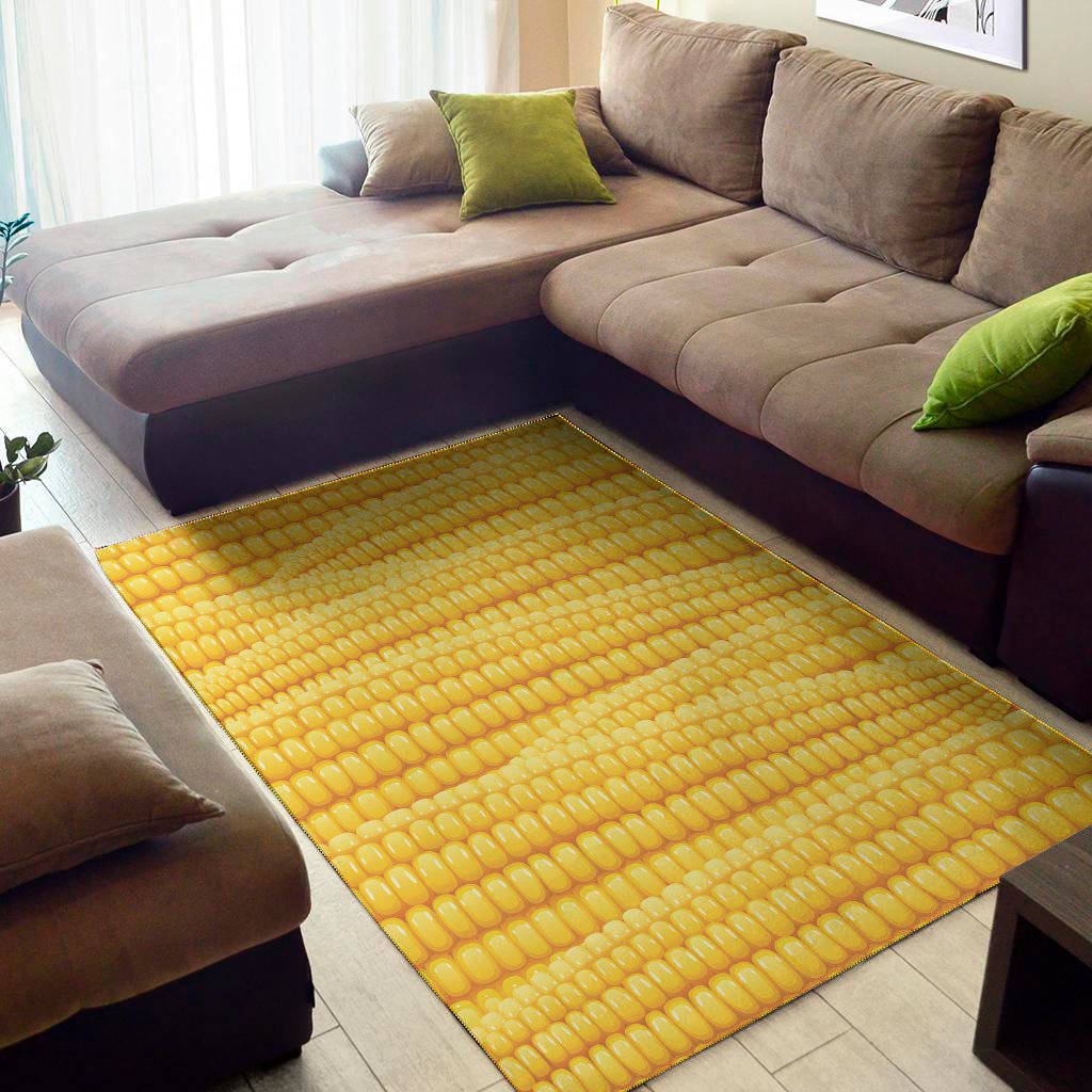 Corn Pattern Print Area Rug Floor Decor corn pattern print area rug floor decor 8570